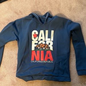 blue Sweatshirt/hoodie size medium